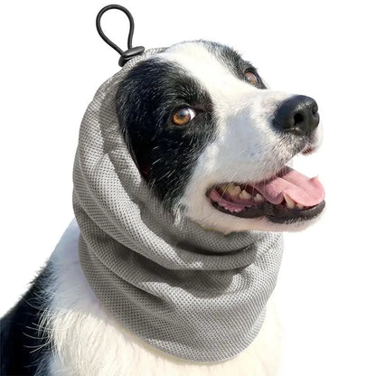 Dog Ear Cover for Grooming & Drying – Calming Dog Hood with Hearing Protection