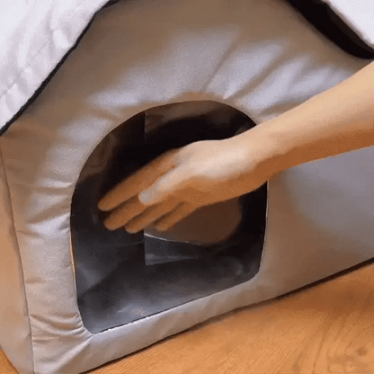 Cooling Cat House | Portable Summer Shelter for Cats – Breathable & Heat-Resistant Design