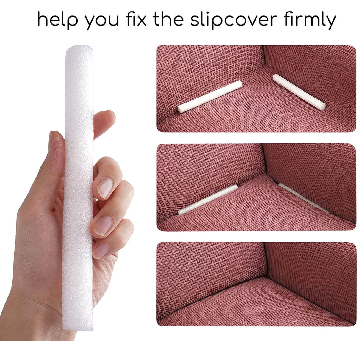 Couch Cover Fixing Sticks - Secure Fit for Your Sofa
