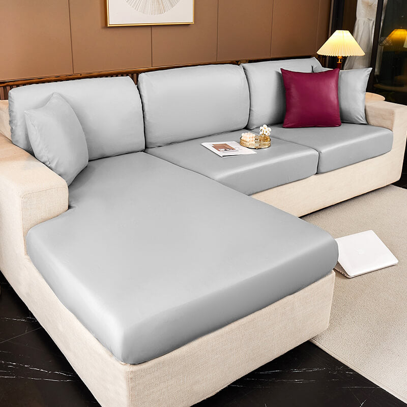 All-Around Waterproof Tech Fabric Couch Cover — Scratch-Resistant and Hair-Repellent