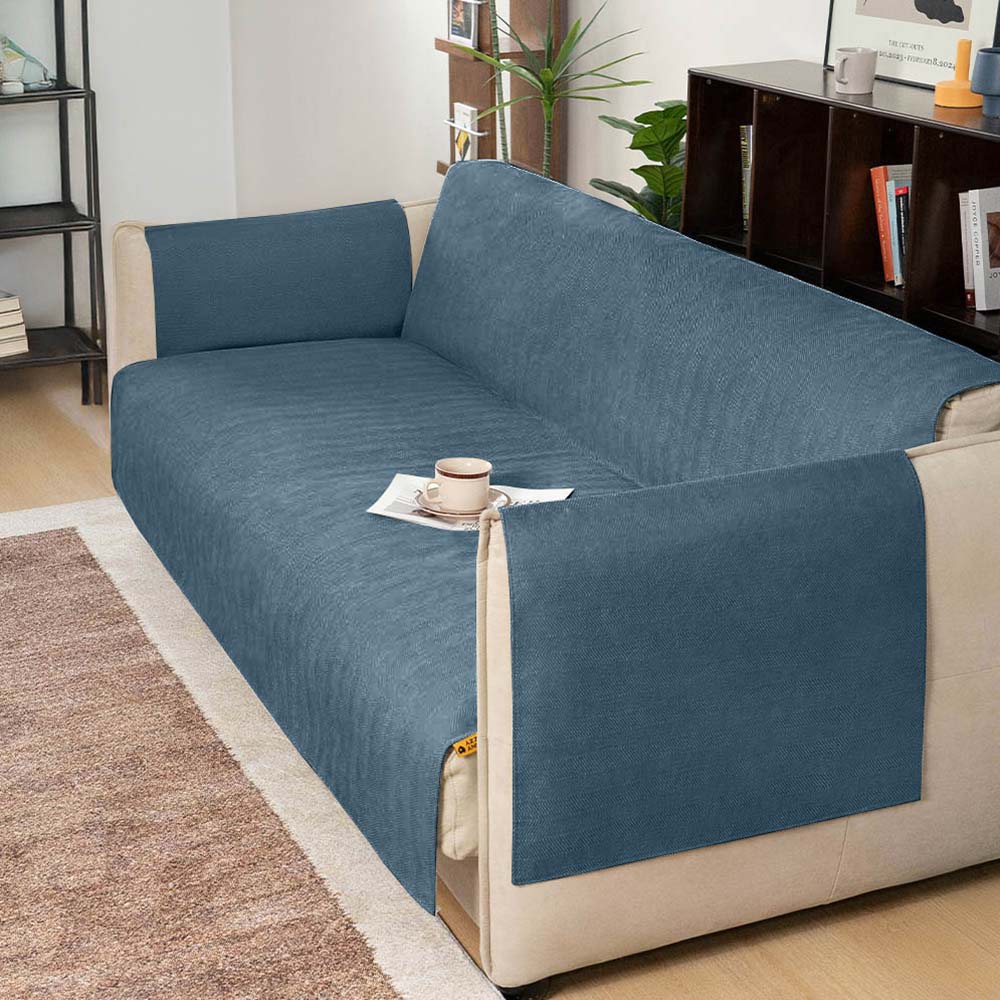 SlipSafe Waterproof Non-Slip Furniture Protector — Pet Couch Cover