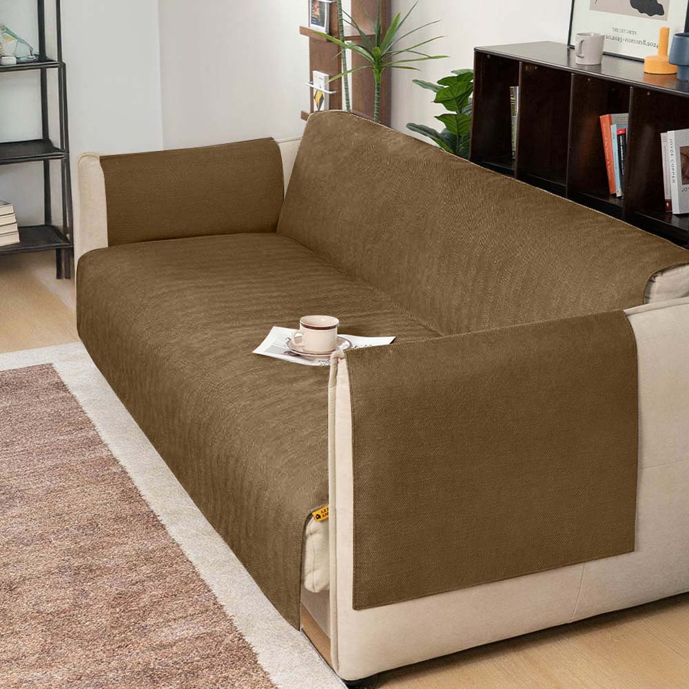 SlipSafe Waterproof Non-Slip Furniture Protector — Pet Couch Cover