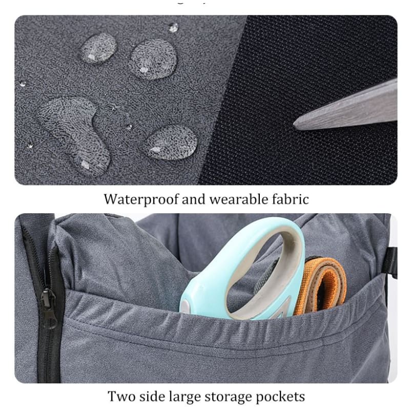 3-in-1 Dog Car Seat – Waterproof Booster Seat with Safety Belt