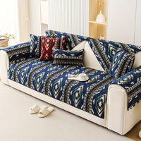 Couch Cover - Chic Snow Chenille Sofa Slipcover