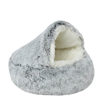 Calming Dog Cave | Plush Pet Bed – Cozy & Anxiety Relief
