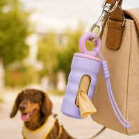 Dog Poop Bag Dispenser, Clip-On Leash Waste Bag Holder