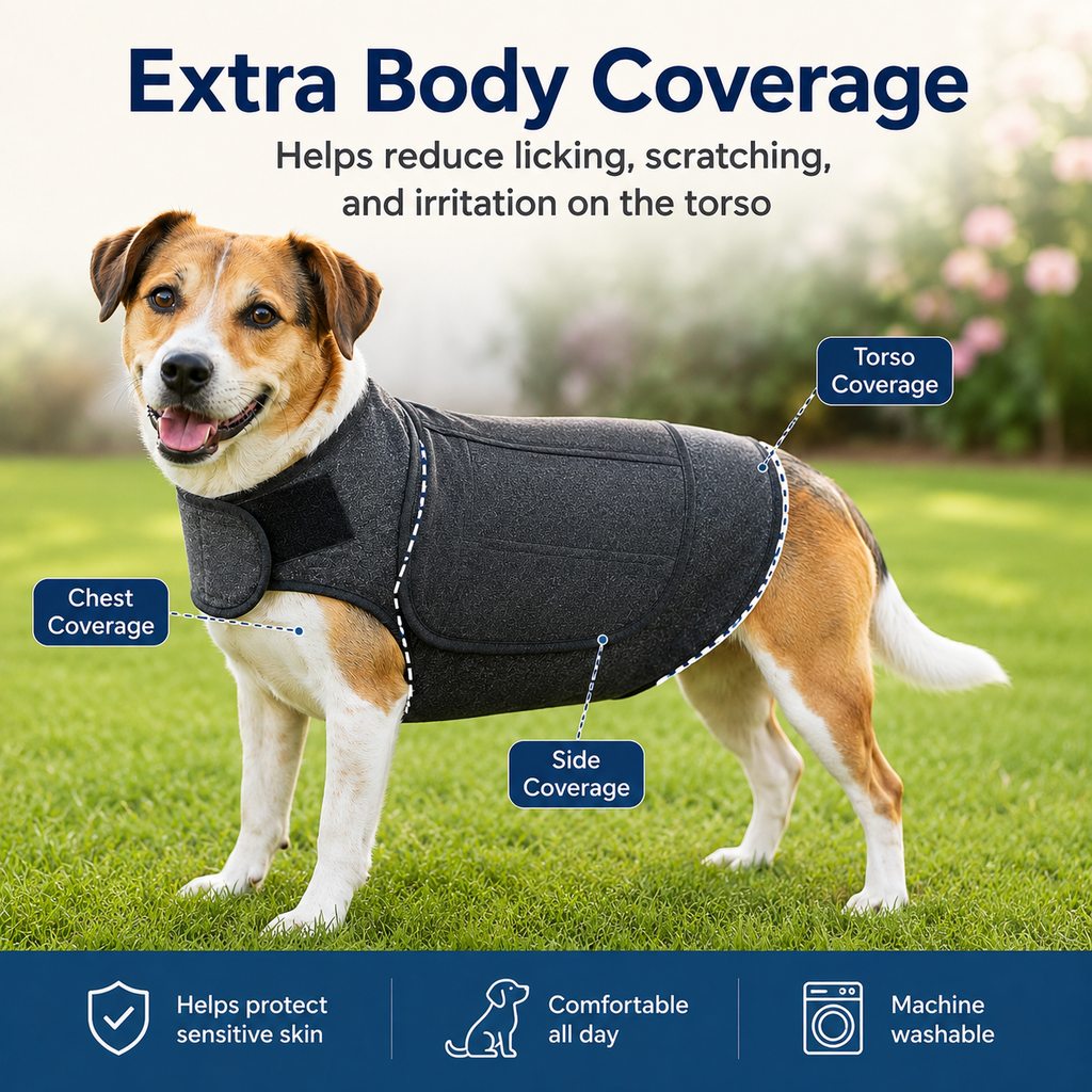 Dog Calming Vest for Travel & Vet Visits, Comfort Wrap