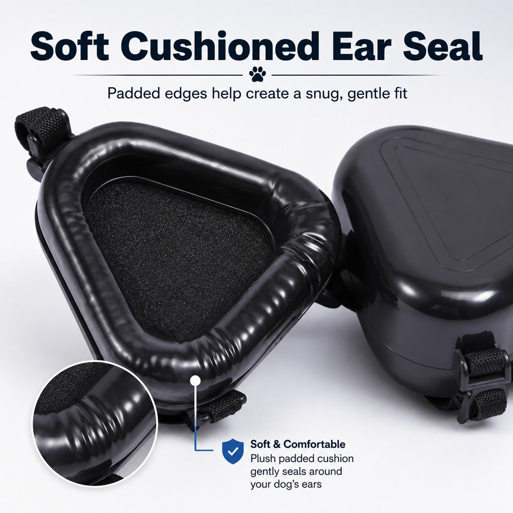 Dog Ear Muffs for Noise Protection, Fireworks & Thunderstorms
