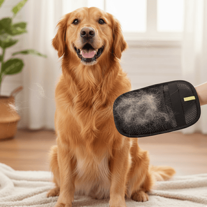 Reusable Textured Pet Hair Gloves for Fur-Free Homes