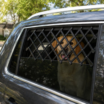 Dog Window Guard for Car, Expandable Rear Window Barrier