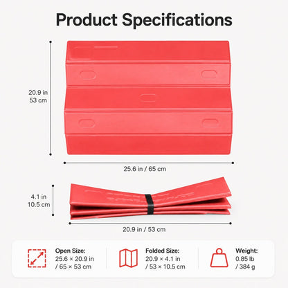 Bumper Protector for Dog Ramps on SUVs, Foldable Mat