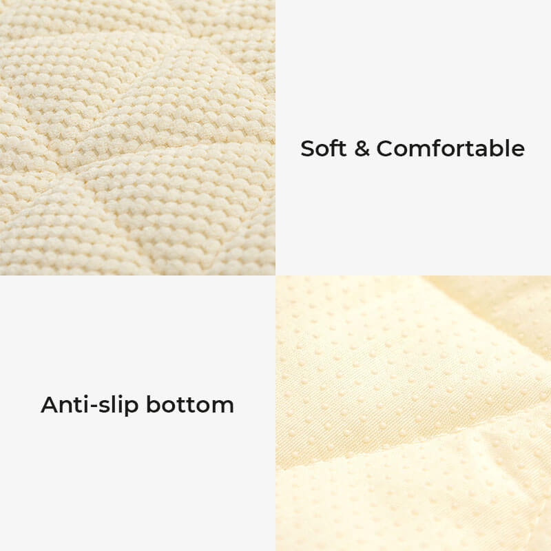 Bread-Shaped Chenille Non-Slip Couch Cover - Soft, Durable Sofa Protector