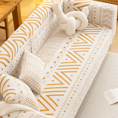 Breathable Chenille Sofa Cover for Sectional Couches – Wear-Resistant & Decorative