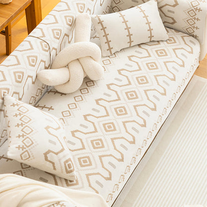 Breathable Chenille Sofa Cover for Sectional Couches – Wear-Resistant & Decorative