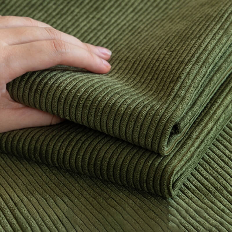 Elegant Corduroy Sofa Protector with Non-Slip Backing