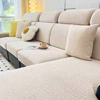 Colourful Fleece Sofa Cover - Soft, Protective Couch Slipcover for Your Furniture