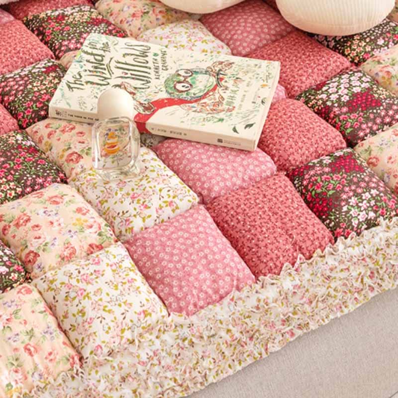 Garden-Chic Cotton Pet-Friendly Couch Protector