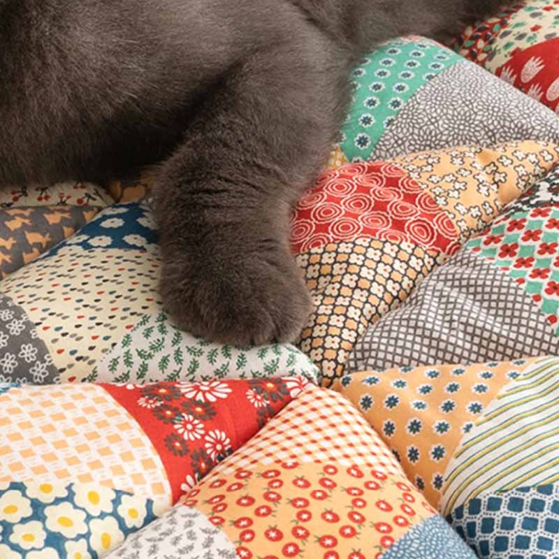 Garden-Chic Cotton Pet-Friendly Couch Protector