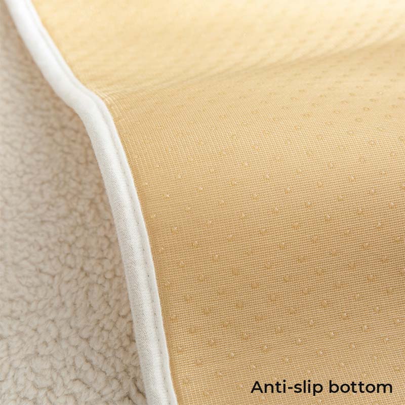 Waterproof, Thick & Cozy Faux Sherpa Fleece Non-Slip Couch Cover Protector
