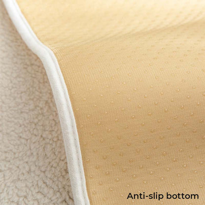 Waterproof, Thick & Cozy Faux Sherpa Fleece Non-Slip Couch Cover Protector