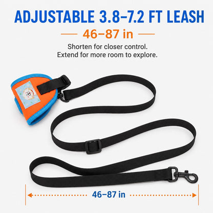 Hands-Free Wrist Dog Leash for Everyday Neighborhood Walks