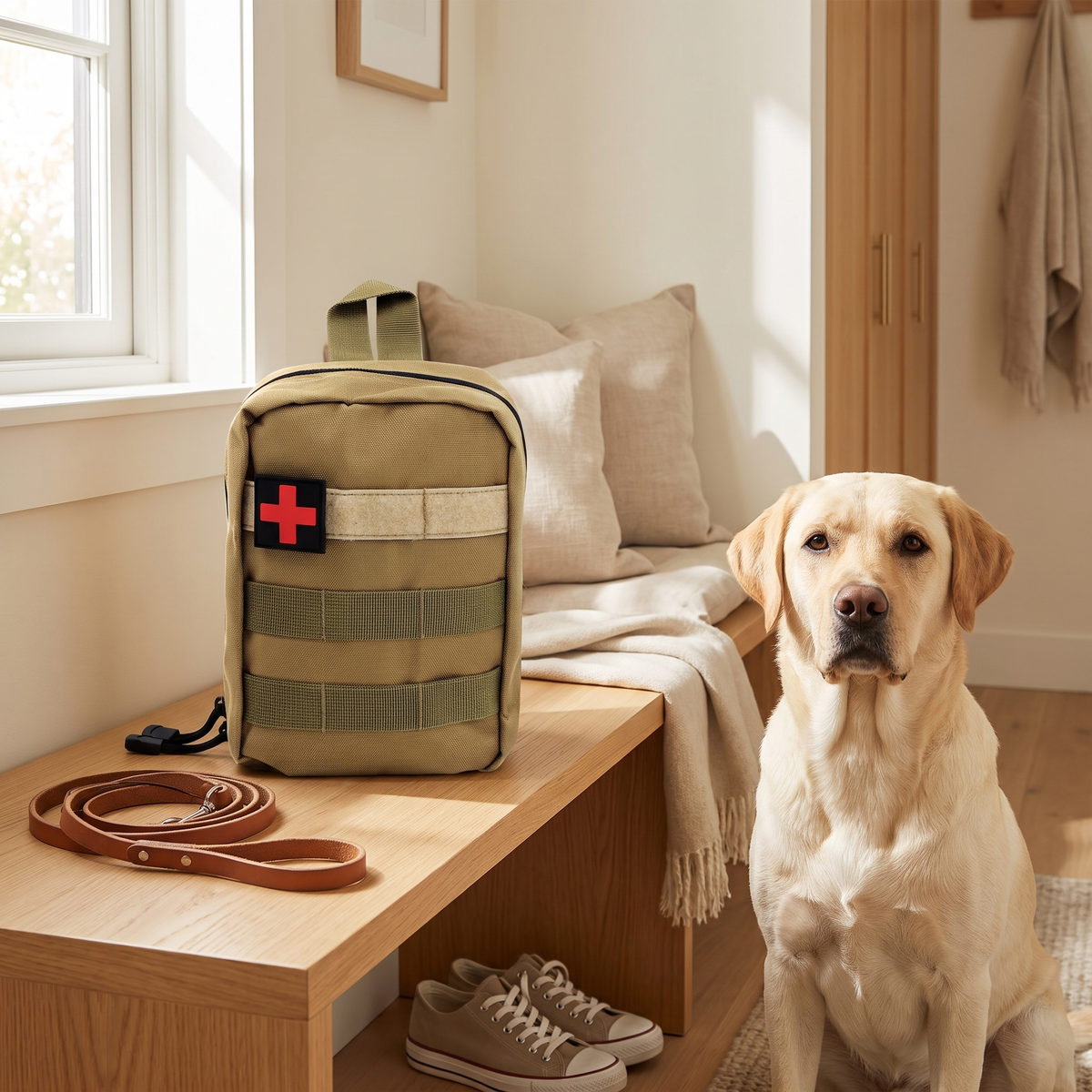 Compact Tactical MOLLE First Aid pouch