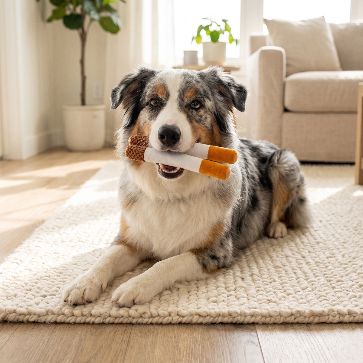 Hilarious Durable Cigarette Chew Toy for Heavy Chewers