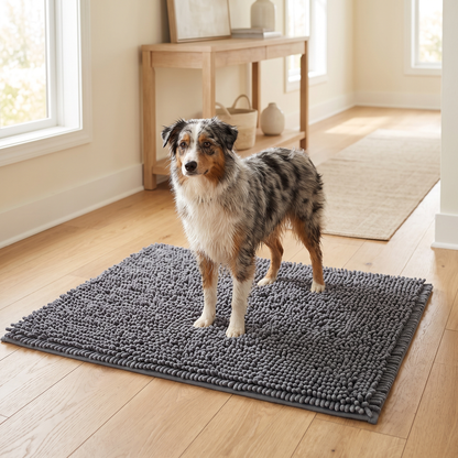 Superabsorbent Microfiber Paw Mat for Mud-Free Floors