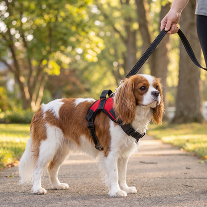 Adjustable Nylon Quick-Release Dog Harness for Safer Walks