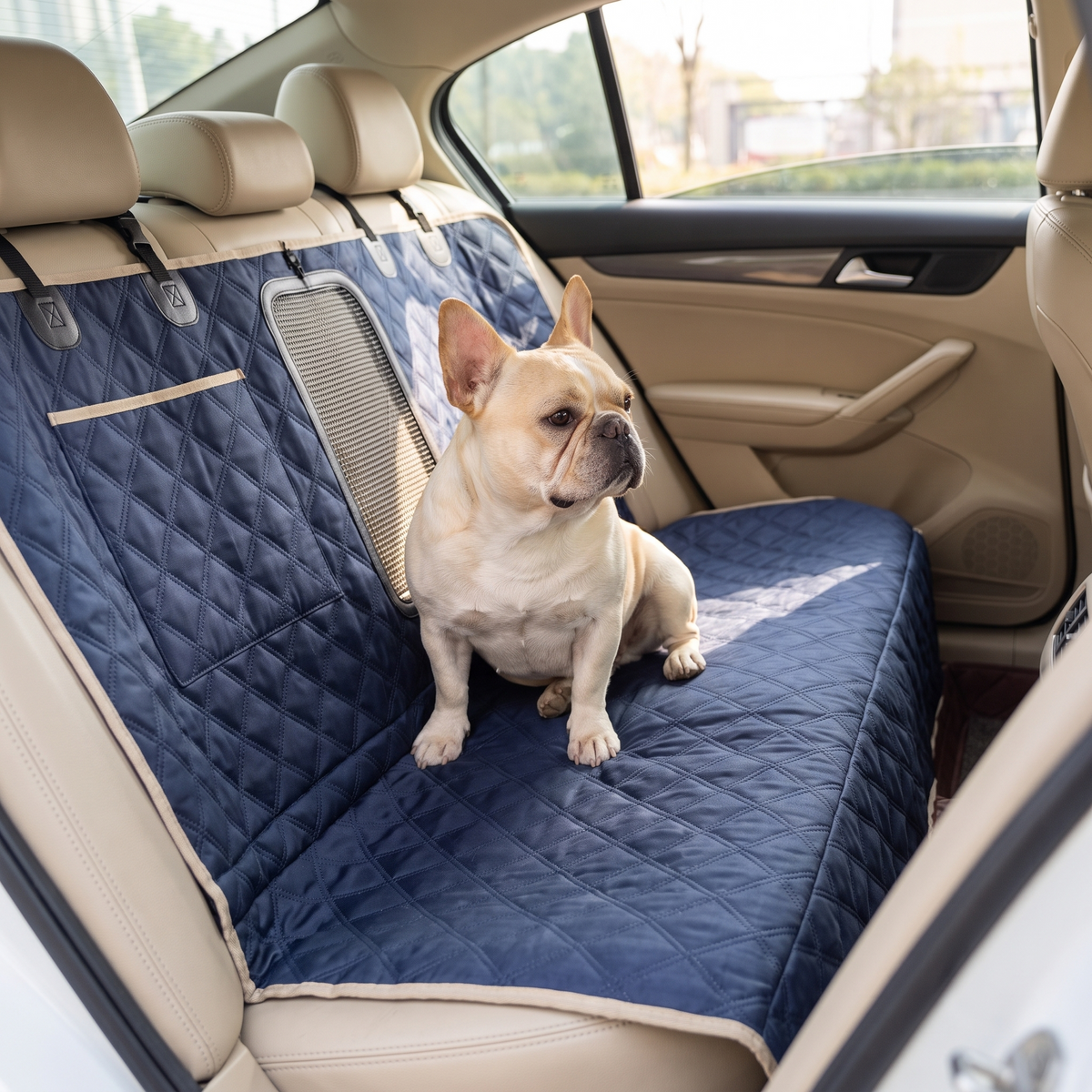 Waterproof Back Seat Pet Mat for Cars, SUVs and Trucks