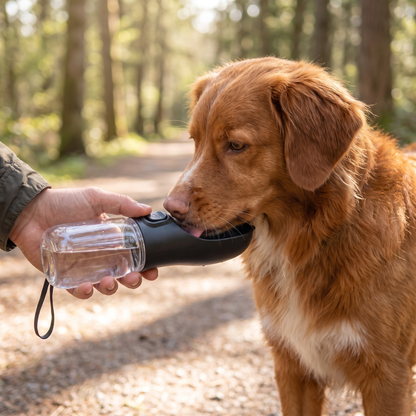 Refreshing Leak-Proof Dog Water Bottle for Walks & Travel
