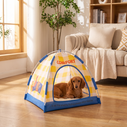 Cute Pet Tent Bed for Cats and Small Dogs