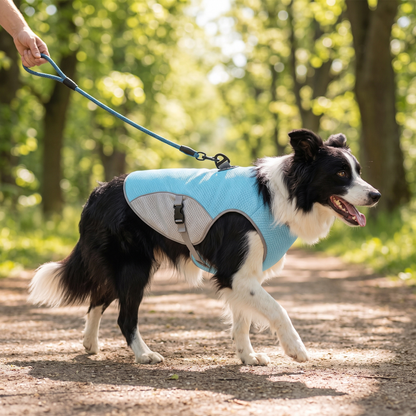 Dog Cooling Vest, Evaporative Wet-to-Cool Jacket for Summer