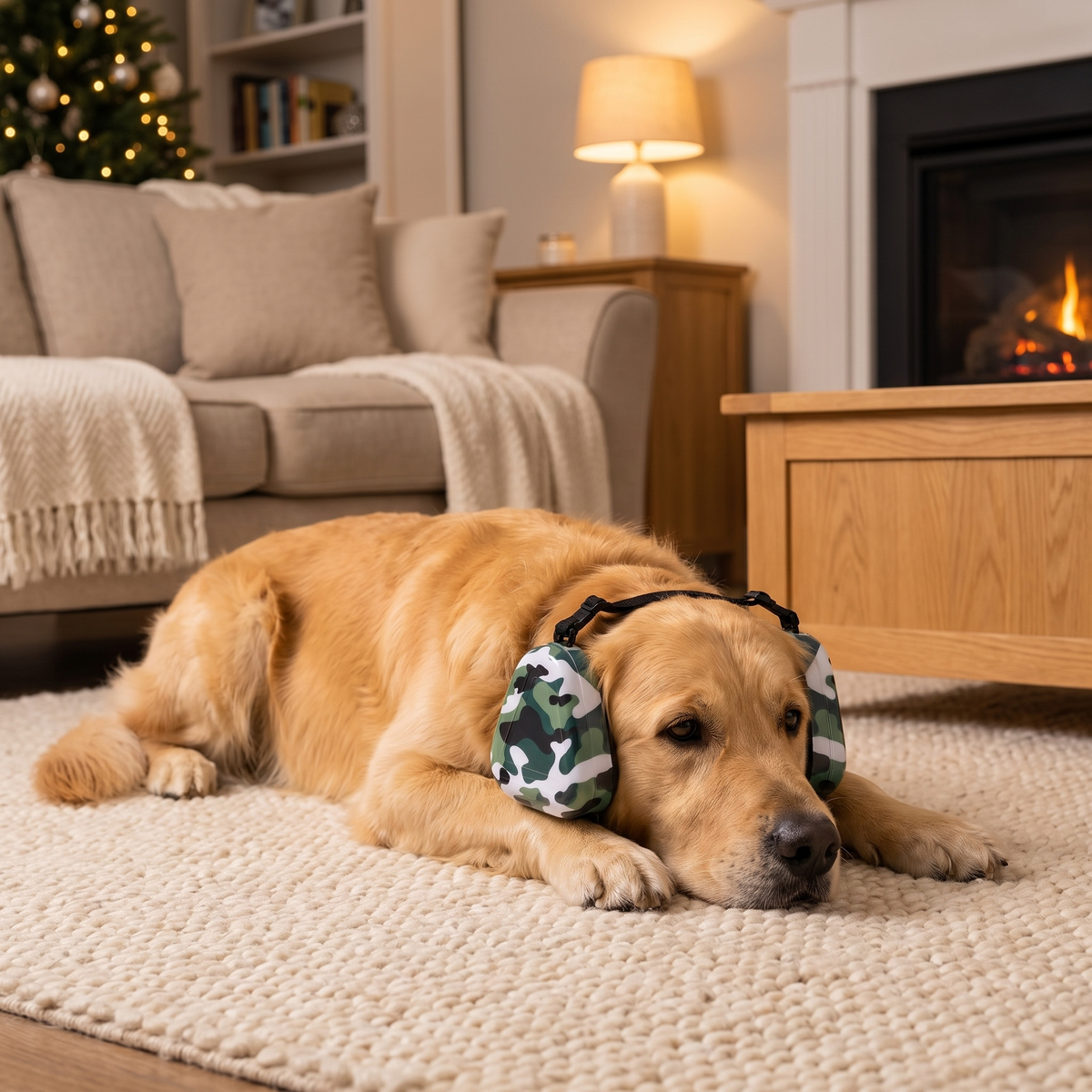 Dog Ear Muffs for Noise Protection, Fireworks & Thunderstorms