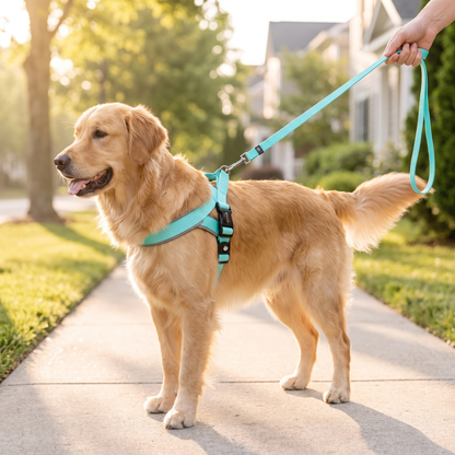 Step-In Dog Harness and Leash Set for No-Choke Daily Walks
