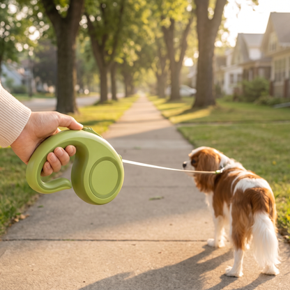 Retractable Dog Leash, Tangle-Free in 9.8 ft or 16.4 ft