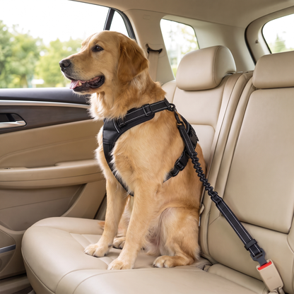 Adjustable Nylon Dog Car Seat Belt for Calmer Car Rides