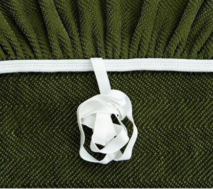 Green elastic strap and anchor