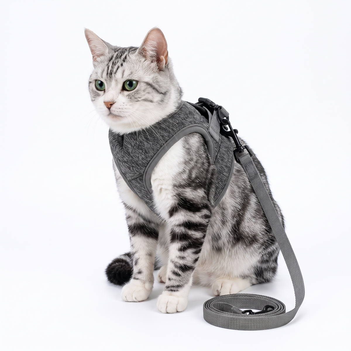 Cat Harness and Leash Set for Outdoor Walks, Lightweight