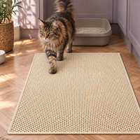 Smart Double-Layer Honeycomb Litter Mat for Clean Floors