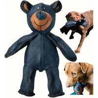 Chew-Resistant Bear Dog Toy | Durable Interactive Toy for Heavy Chewers