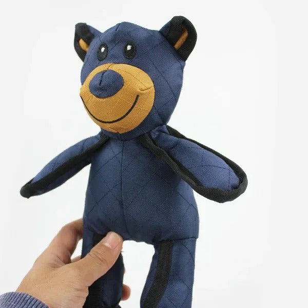 Chew-Resistant Bear Dog Toy | Durable Interactive Toy for Heavy Chewers