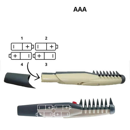 Anti-Tangle Pet Grooming Rake – Perfect for Dogs with Long, Thick, or Curly Hair