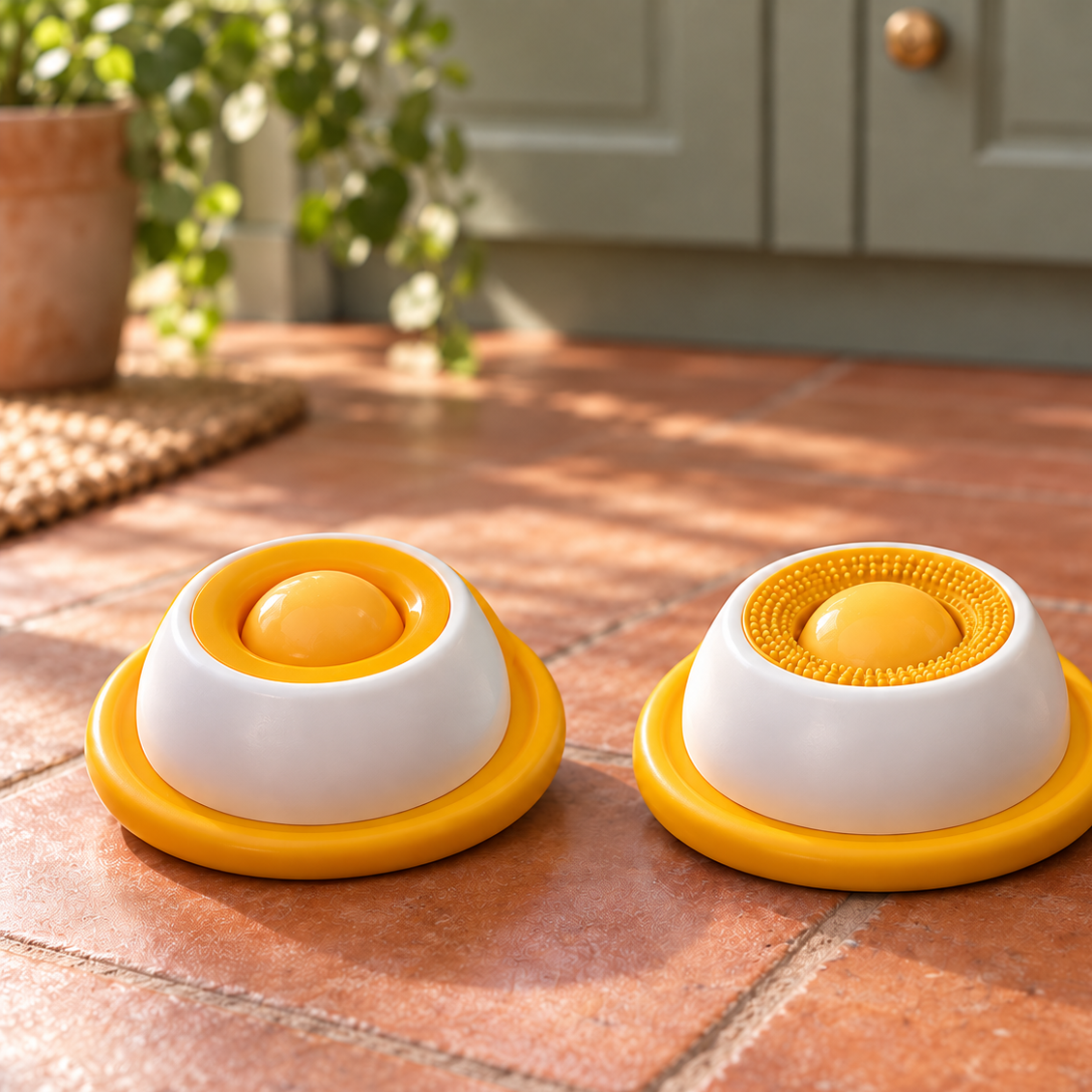Engaging Textured Lick Mat Slow Feeder for Calm Mealtimes
