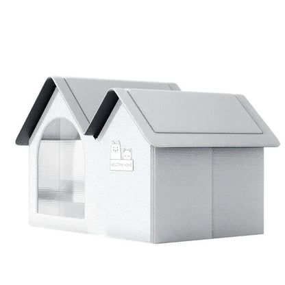 Cooling Cat House | Portable Summer Shelter for Cats – Breathable & Heat-Resistant Design