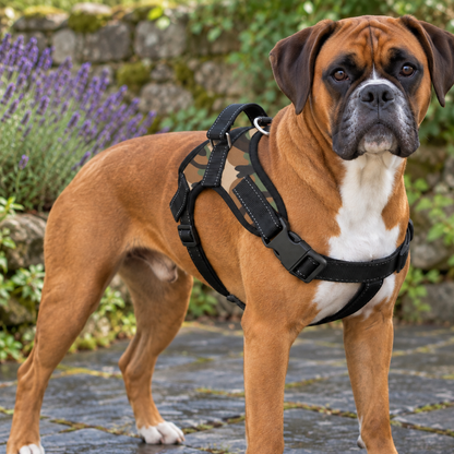 Adjustable Nylon Quick-Release Dog Harness for Safer Walks