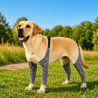 Dog Leg Covers for Walks, 4-Leg Sleeves Keep Legs Clean
