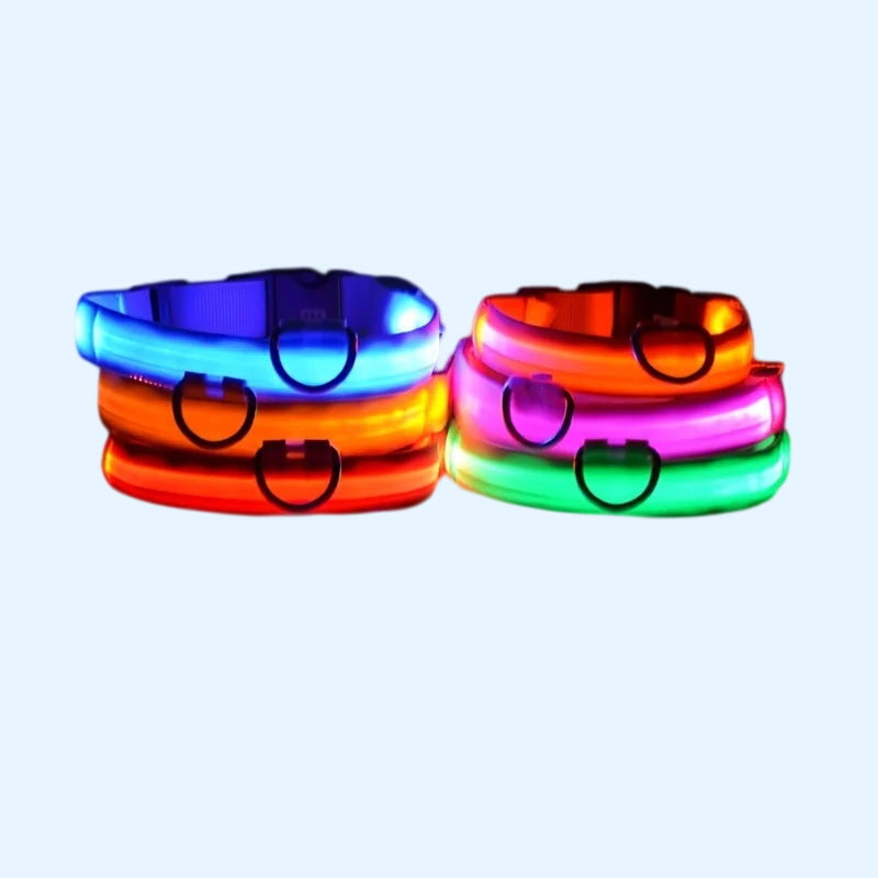 Ultra-Bright LED Night Safety Dog Collar
