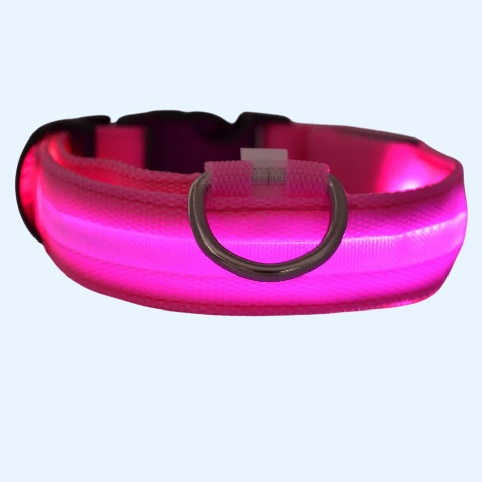 Ultra-Bright LED Night Safety Dog Collar