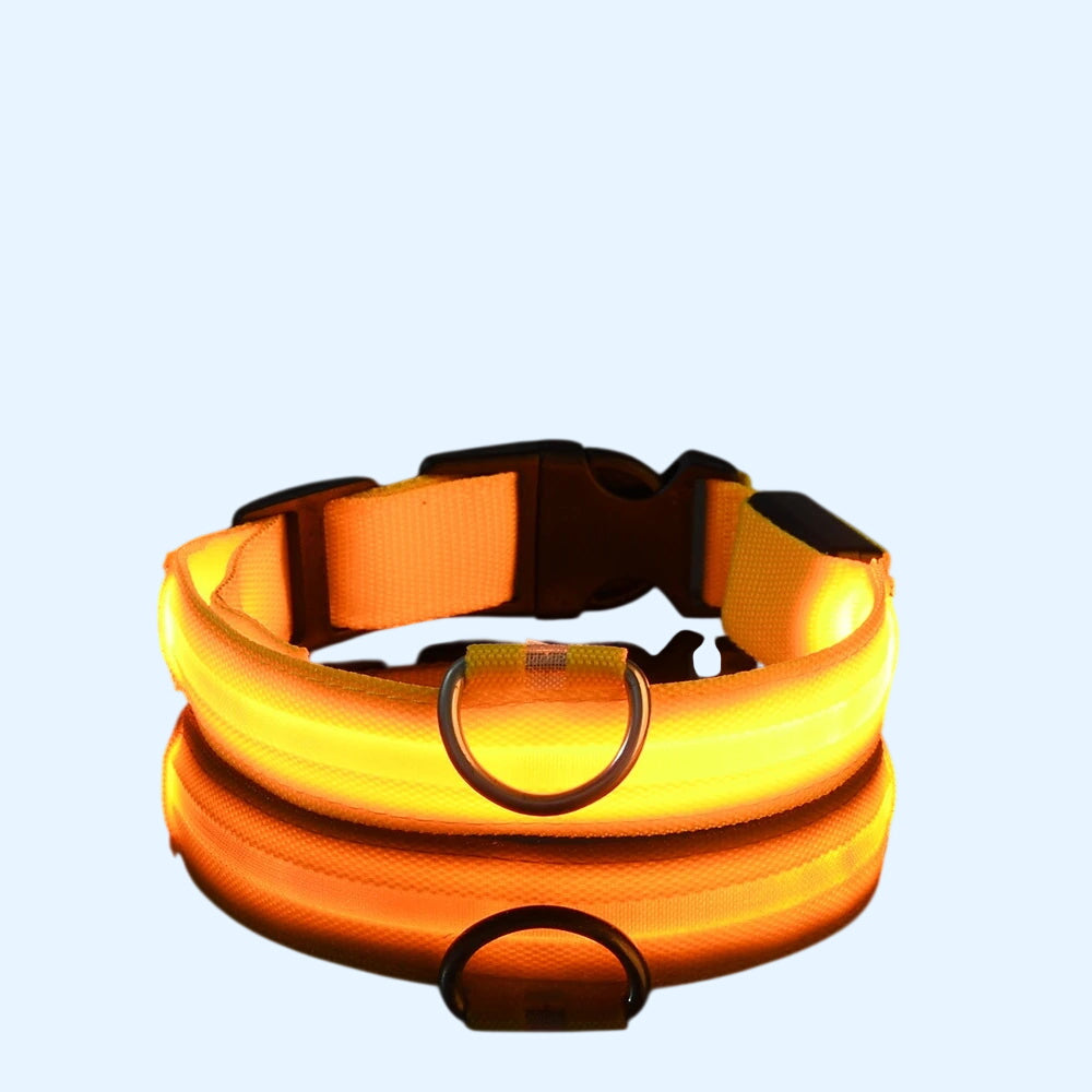 Ultra-Bright LED Night Safety Dog Collar